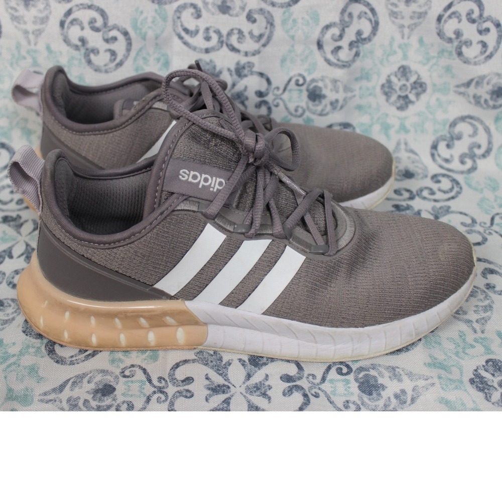 Adidas Women's Gray Boost Running Shoes Size 7.5 Athletic Sneakers